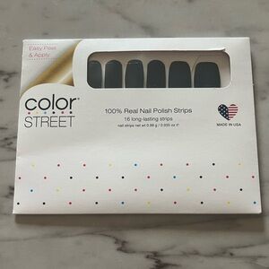 Color Street US Navy 16 Nail Polish Strips